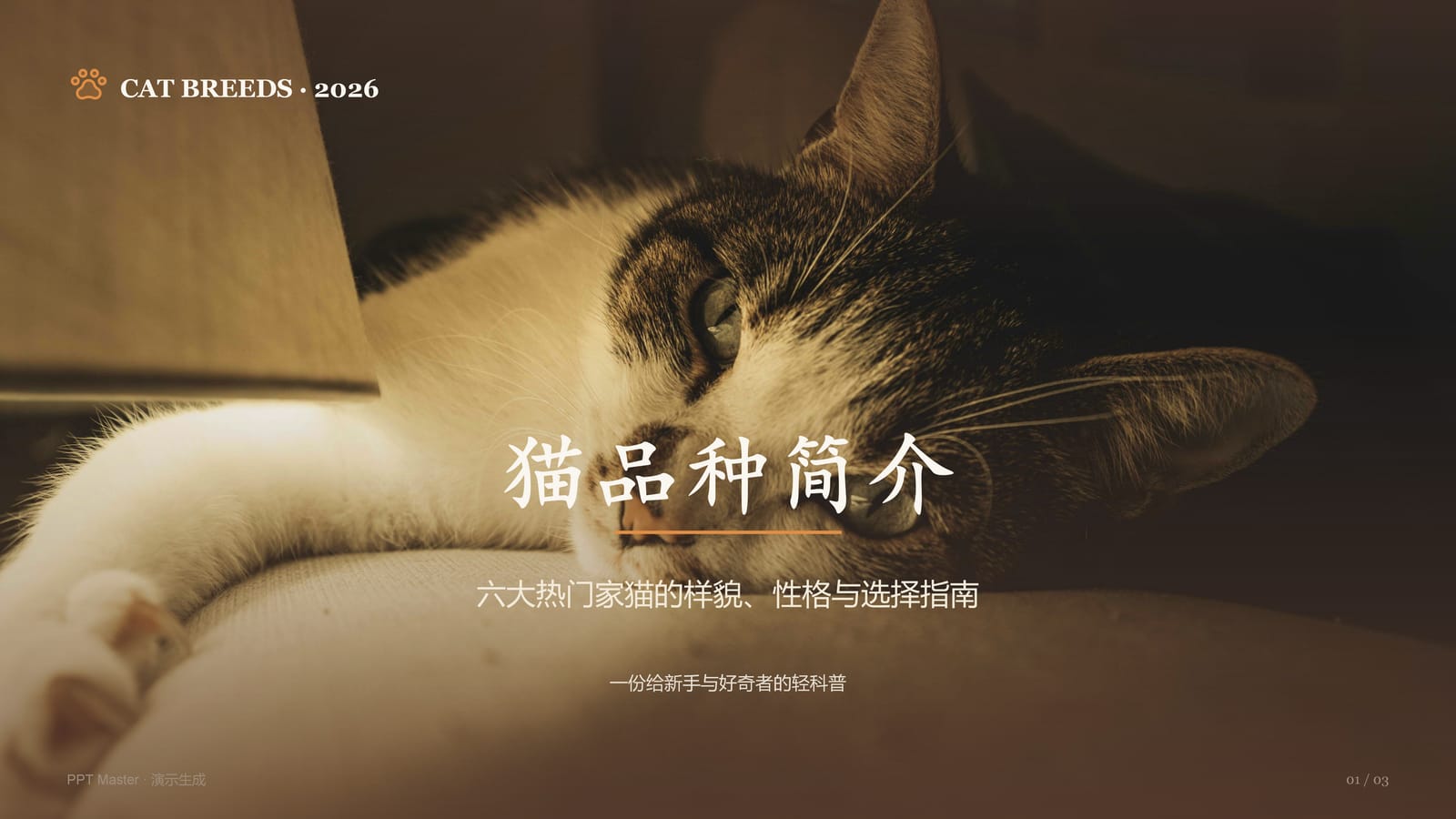 摄影写实 — PPT Craft 示例